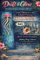 pant class 'drift and glow' with ashley johnson