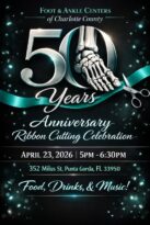 foot and ankle center of charlotte county 50 year anniversary
