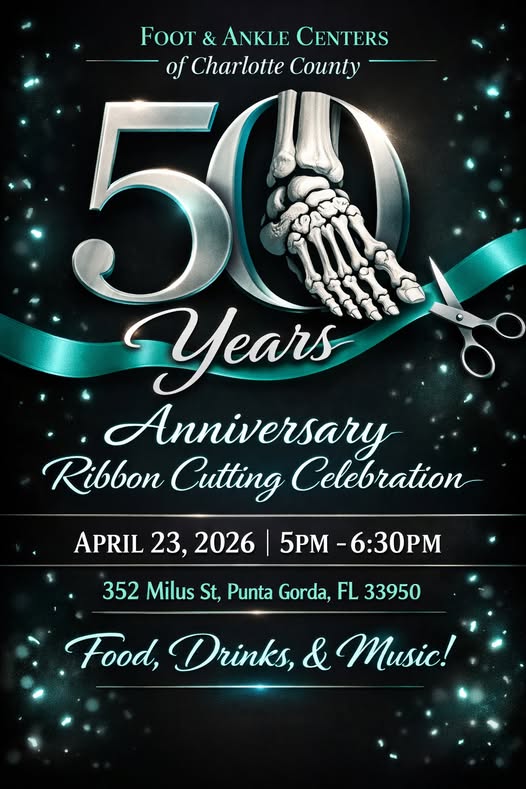 foot and ankle center of charlotte county 50 year anniversary