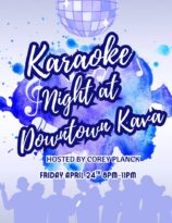 karaoke night at downtown kava