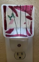 class: fused glass night lights (punta gorda)