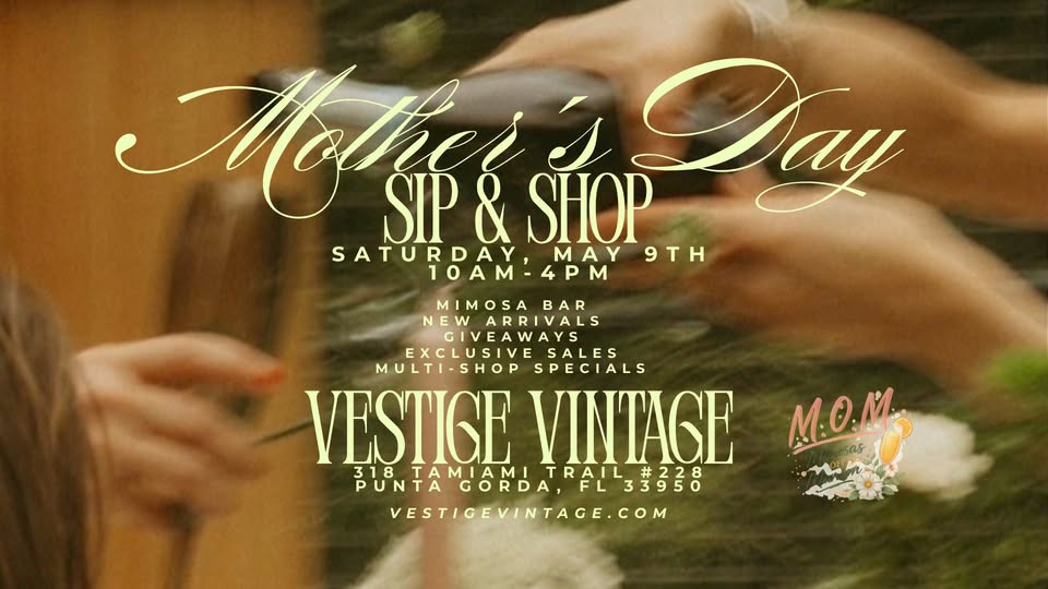 mother's day sip & shop event
