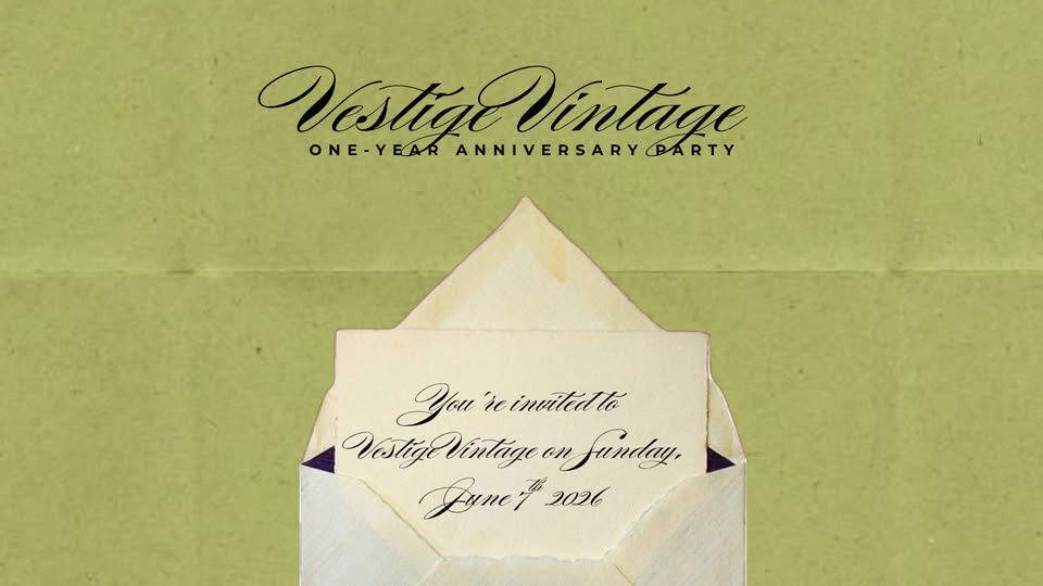 vestige vintage one year anniversary party