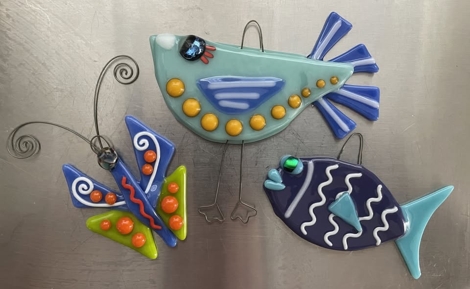 class: fused glass critters (punta gorda)