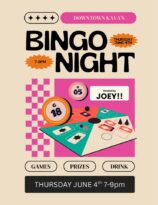 bingo night with joey at downtown kava