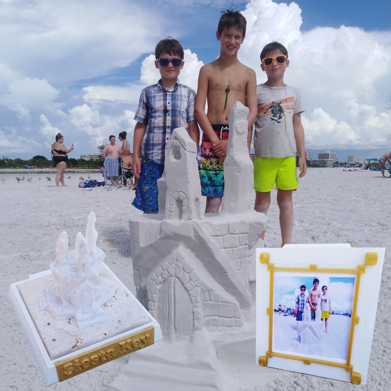 kids' sand sculpting: castles & creatures