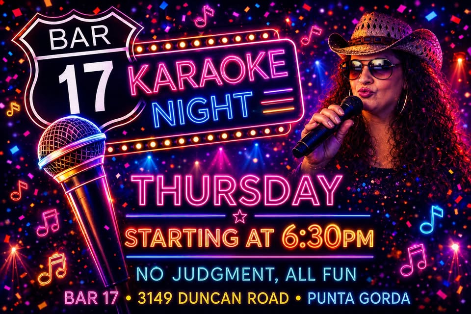 karaoke with olga at bar 17!!
