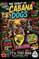 cabana dogs debut @ tt's tiki bar!