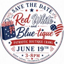 ?? red, white & blue tique boutique crawl | downtown punta gorda ??
