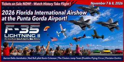 Florida International Airshow at the Punta Gorda Airport - Nov. 7 & 8, 2026
