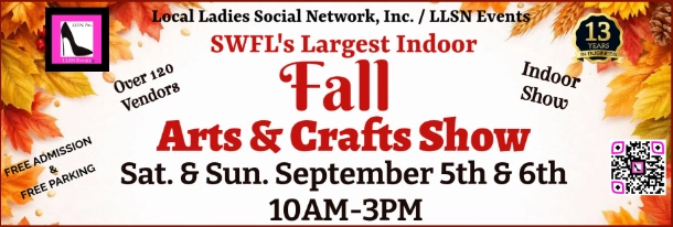 SWFL’s Largest Indoor Fall Arts & Crafts Show