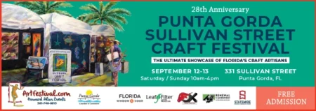 Join us for the 27th Annual Punta Gorda Sullivan Street Craft Festival on September 20-21!