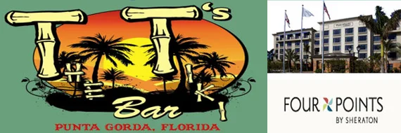 Punta Gorda Tiki Bar 4 Points Sheraton Banner 1