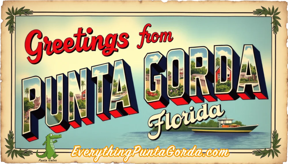 Free Postcard from Punta Gorda Florida you can Send!